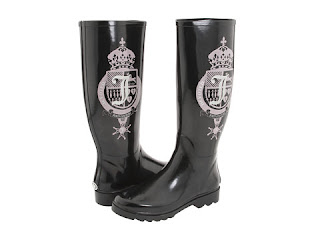 Juicy Couture Wellington boots en www.elblogdepatricia.com