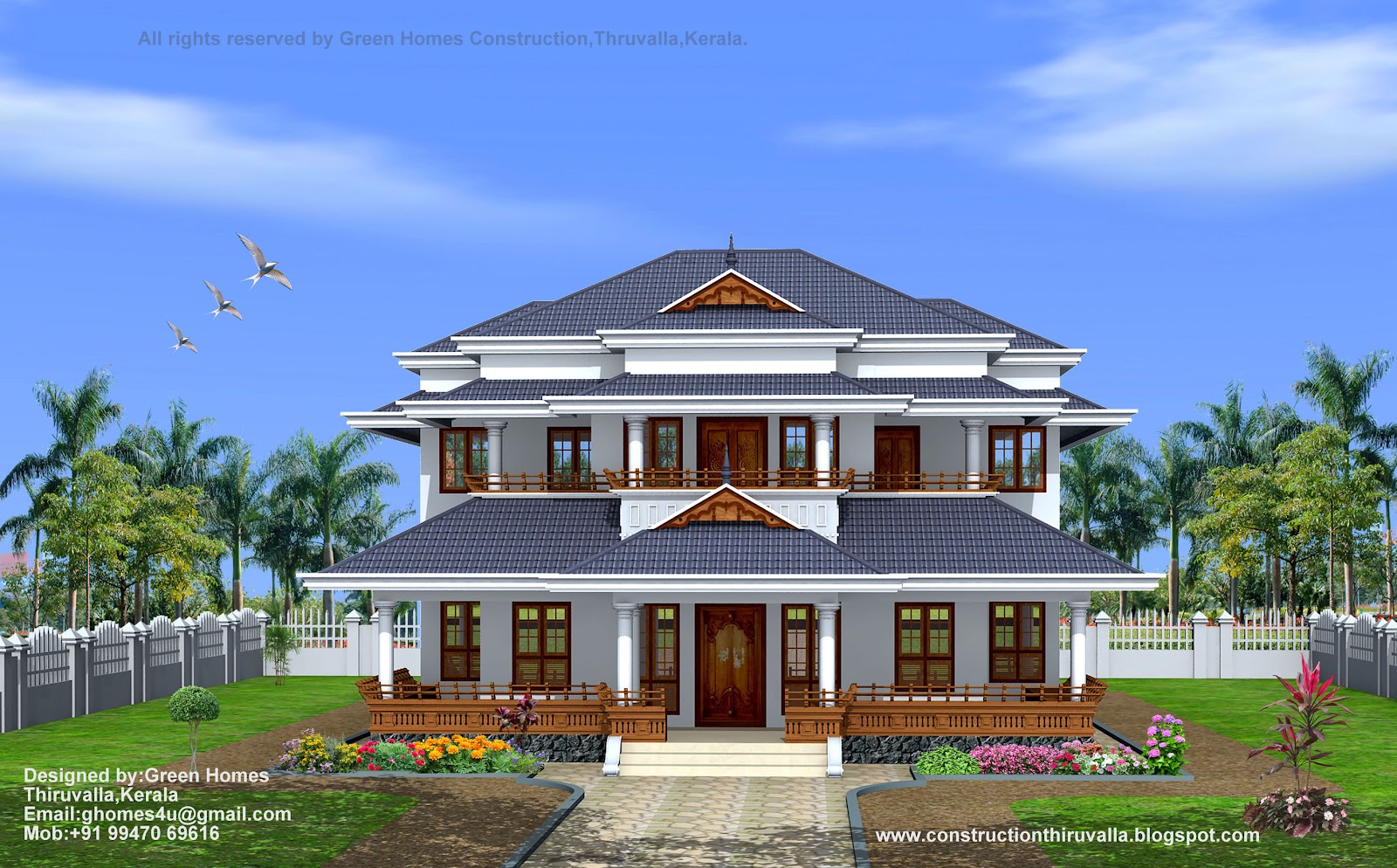 ... feet traditional style home designed by green homes thiruvalla kerala