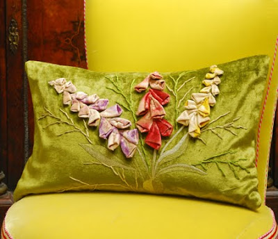 foxglove cushion