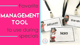 These editable student name tags are great to use during special classes.