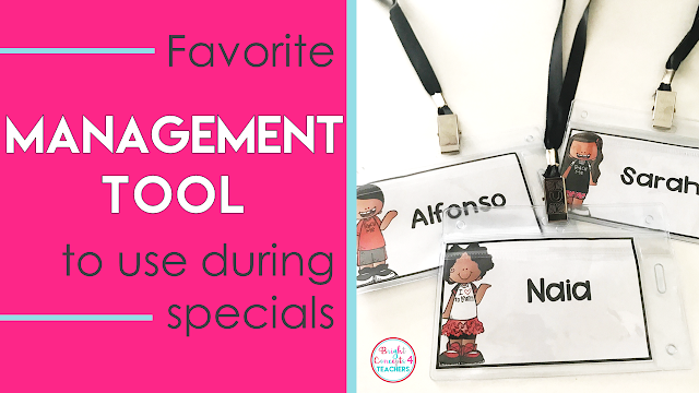 These editable student name tags are great to use during special classes.