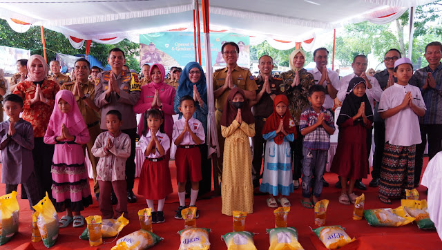 Jelang Hari Raya Pemkab dan Kejari OKI Gencarkan Pasar Murah