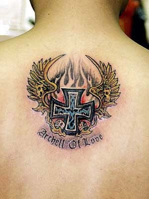 Sketelon Back Tattoos for Men sketelon back tattoos for men gede 1037 cool