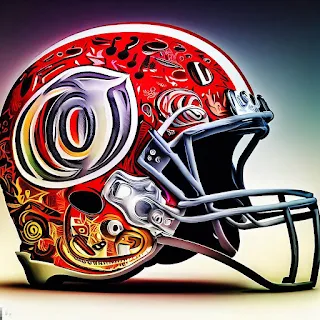 Ohio State Buckeyes Concept Football Helmets