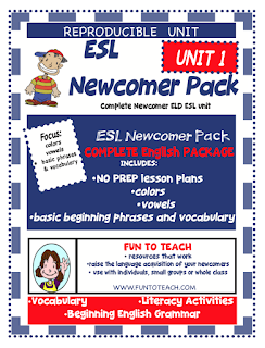 https://www.teacherspayteachers.com/Product/ESL-NEWCOMER-PACK-Unit-1-Freebie-3552579