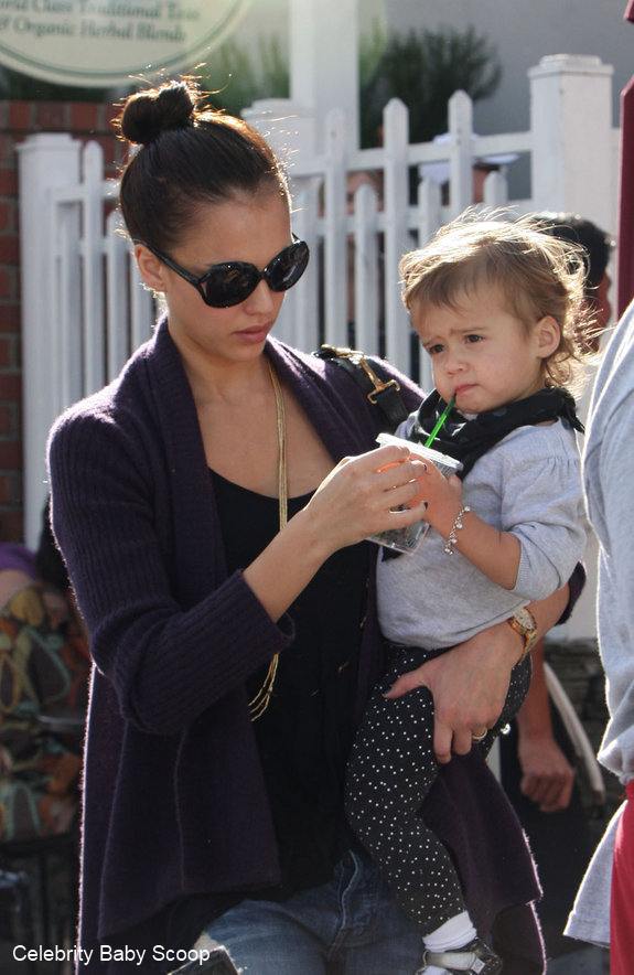 Jessica Alba And Baby Honor Marie. Jessica Alba with her adorable