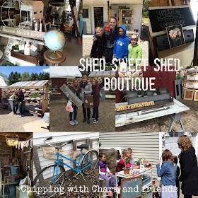 Chipping with Charm: Shed Sweet Shed Boutique May 2016...www.chippingwithcharm.blogspot.com