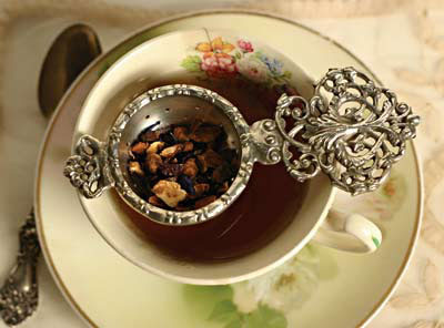 Here is a Victorian Silver tea