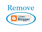 Remove Attribution "Powered by Blogger" From blogspot blog.