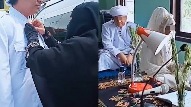 VIRAL Video Istri Antar Suami Nikah Lagi,  'Jangan Jelekkan Suami Saya'