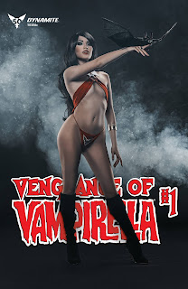 Cover E of Vengeance of Vampirella #1 is a cosplay variant