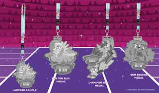 MLP Friendship Run at Singapore Exclusive Medals