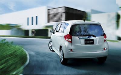 Subaru introduced the 2011 Trezia, a new small MPV