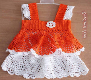 Idea Baju Crochet Untuk Bayi