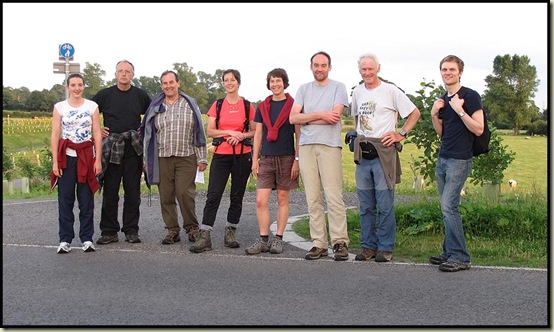 Walkers beside the Alderley Edge By-Pass
