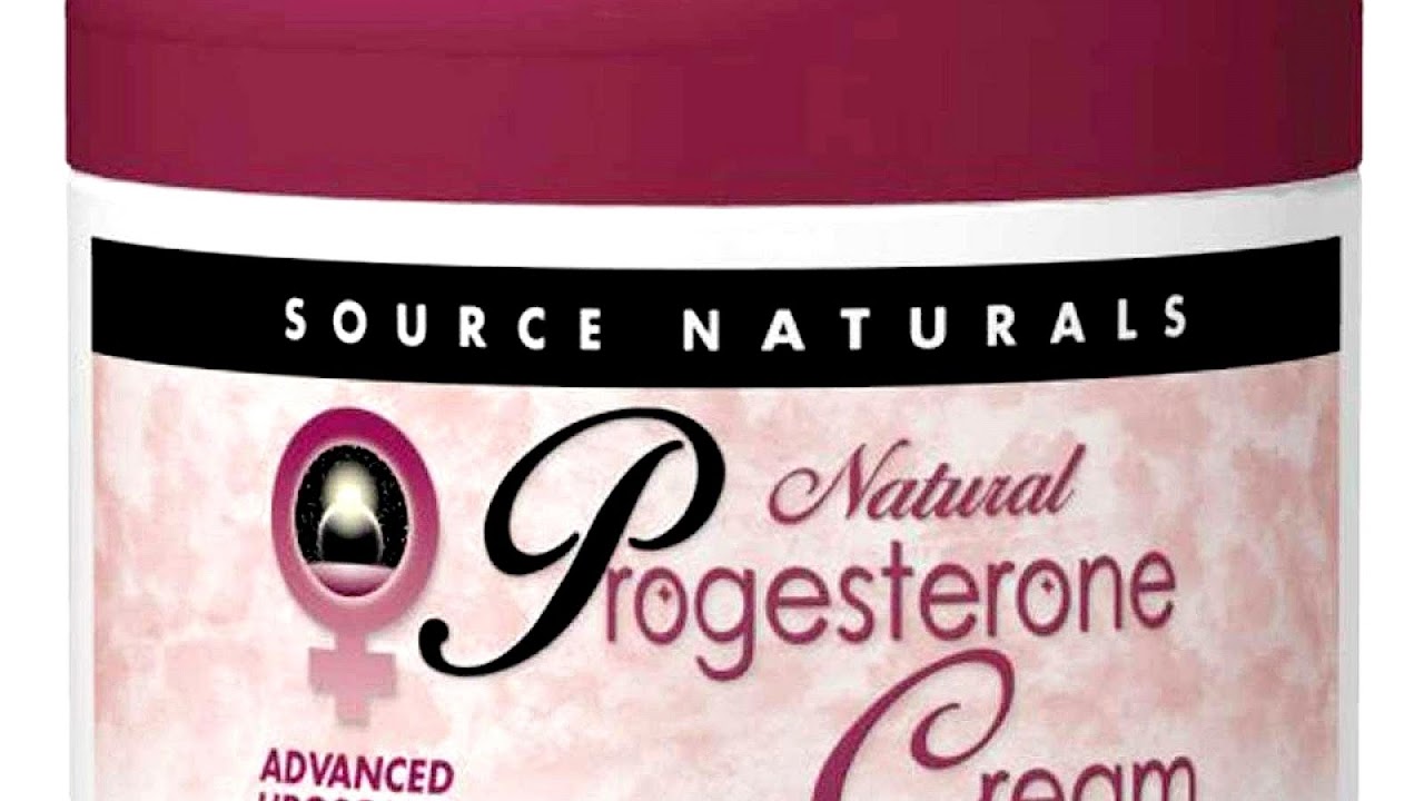 Progesterone Cream Menopause