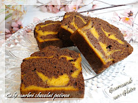 http://gourmandesansgluten.blogspot.fr/2014/02/cake-marbre-chocolat-potiron.html