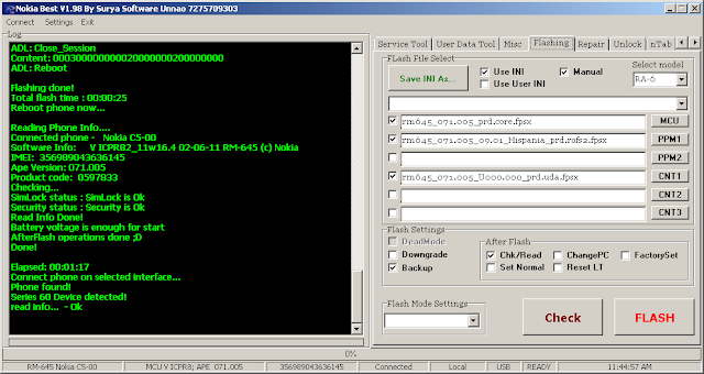 Nokia C5-00 MCU PPM CNT