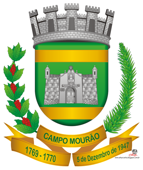 Brasão: cidade de CAMPO MOURÃO-PR