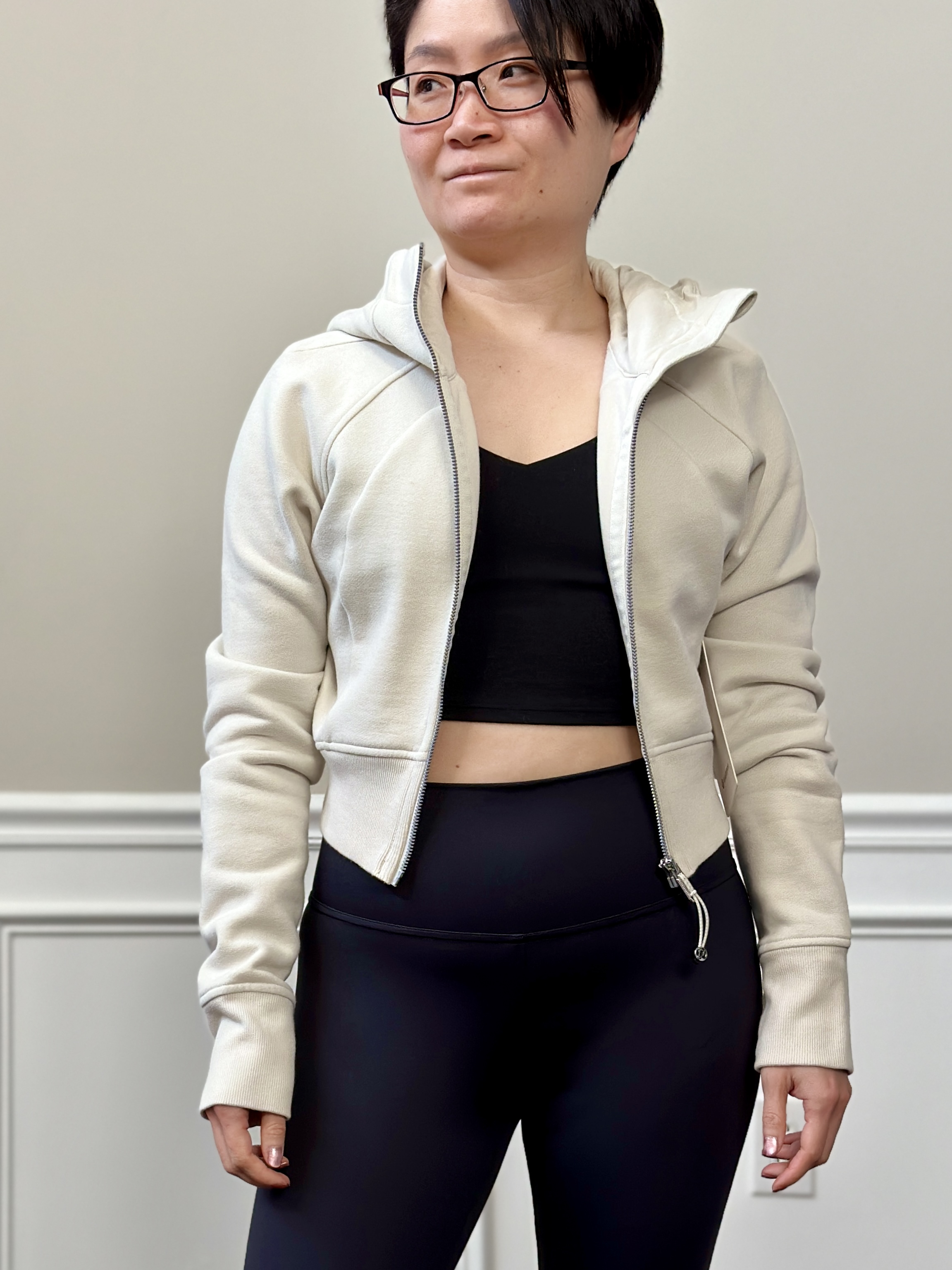 Fit Review Friday! Scuba Full-Zip Cropped Hoodie - Is this the