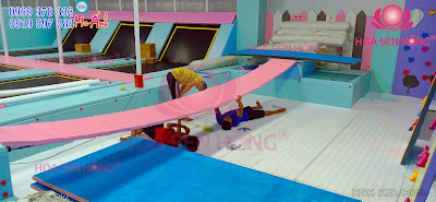 trampoline - sàn nhún - sàn bậc thể lực - jump arena