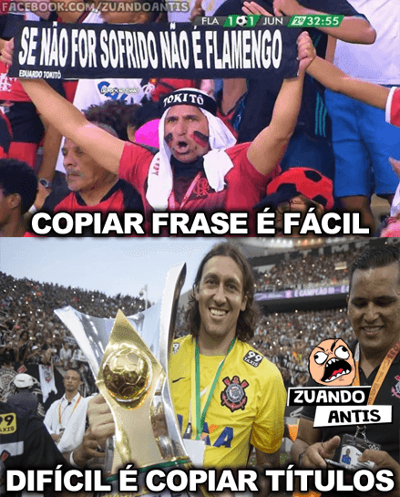 Memes Corinthians x Flamengo