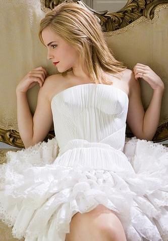 Emma Watson white skirt emma watson fix