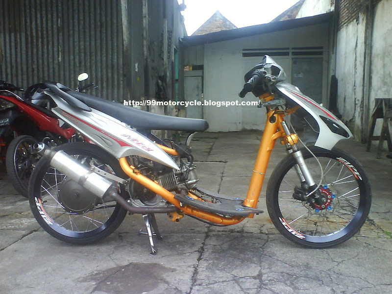 Motorcycles Mio Modification To Drag title=