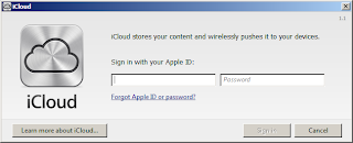 iCloud Sign In