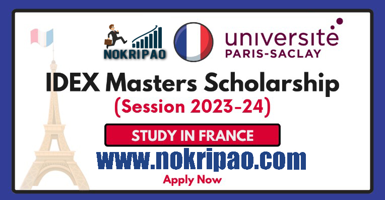 IDEX International Master's Scholarship 2023 in France