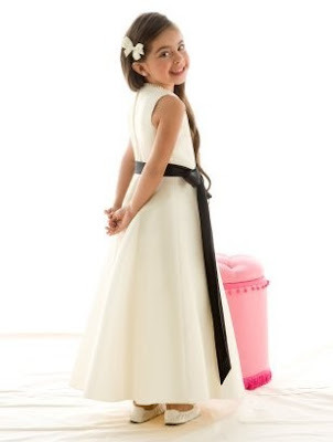 Iridescent+Taffeta+Flower+Girl+Dress
