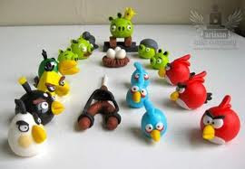 Amazing angry birds cake