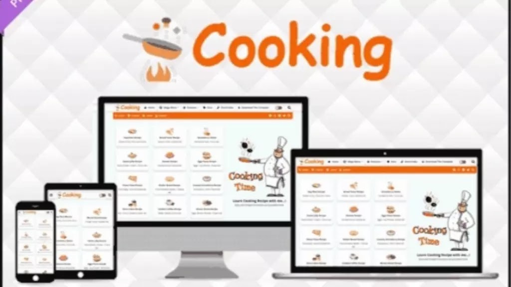 Best adsence friendly cooking template for blogger 2022 | responsive cooking template