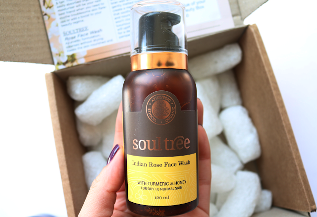 Soul Tree Indian Rose Face Wash review