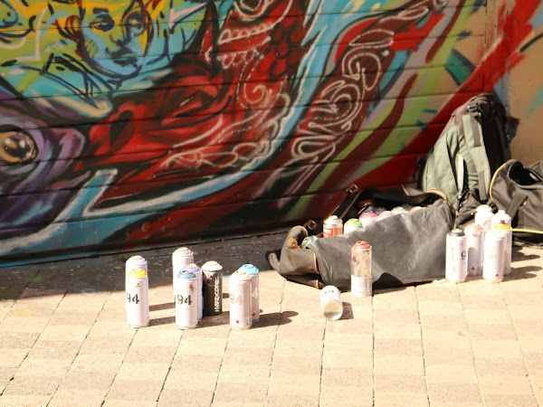 Street art à Marseille : quartier du cours Julien