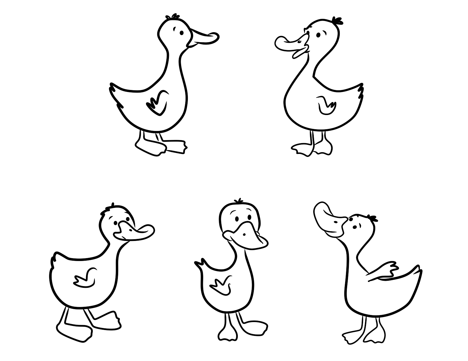 Duck Coloring Pages  Free Printable Pictures Coloring 