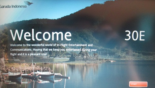 Welcome 30E Garuda Indonesia