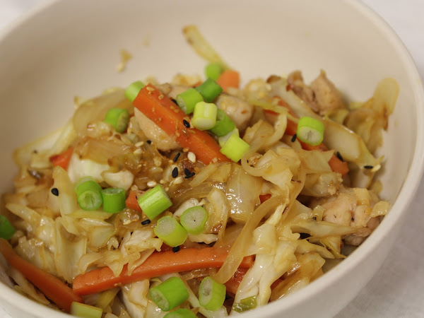 When life throws you cabbage... (Asian inspired cabbage stir fry)