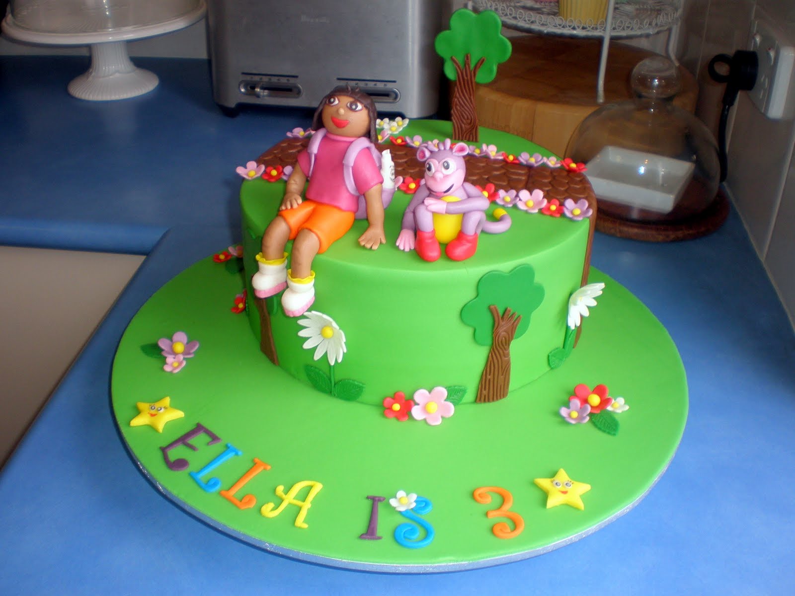Dora The Explorer Birthday Cakes 9