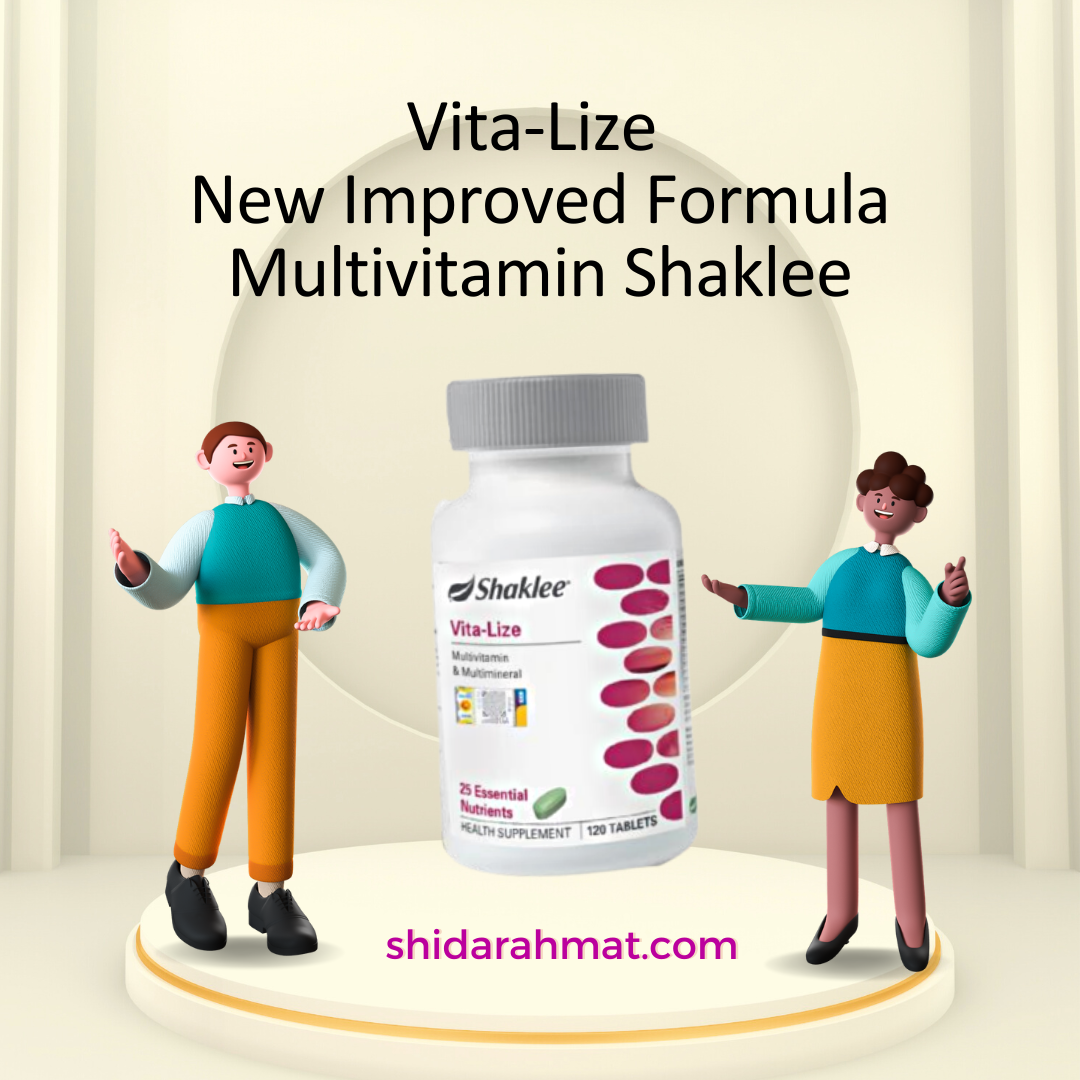 Vita-Lize: New Improved Formula Multivitamin Shaklee