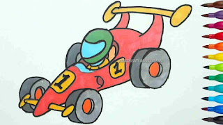 Toy car Easy Drawings