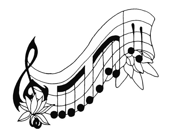 Music Note Tattoo Patterns 1