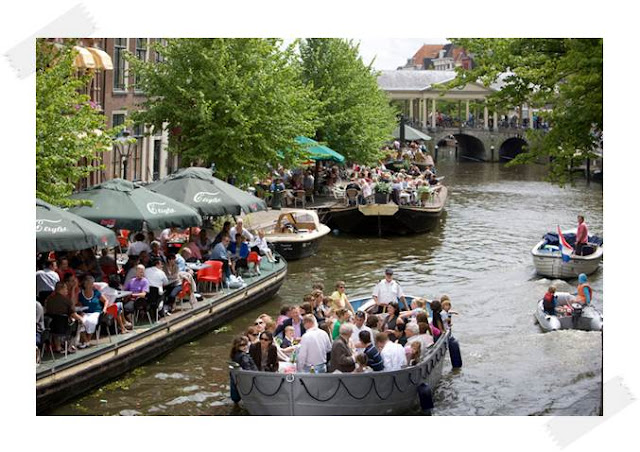 wisata belanda Leiden Canals