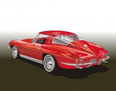 The next day he picked me up in our cherry red 1963 Split Window Corvette