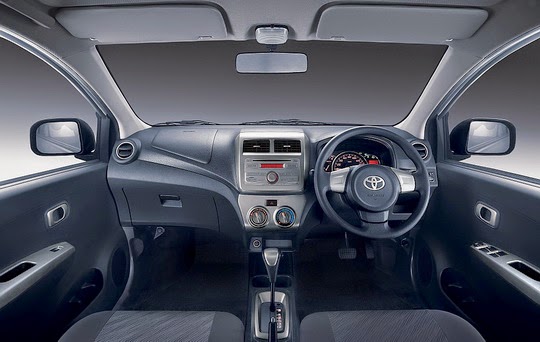  Interior  Toyota Agya  Tipe E G TRD S Manual Matic Baru 