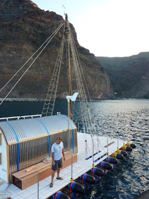 85-Year-Old British Sailor, Crosses Atlantic On A Homemade Raft Seen On www.coolpicturegallery.us