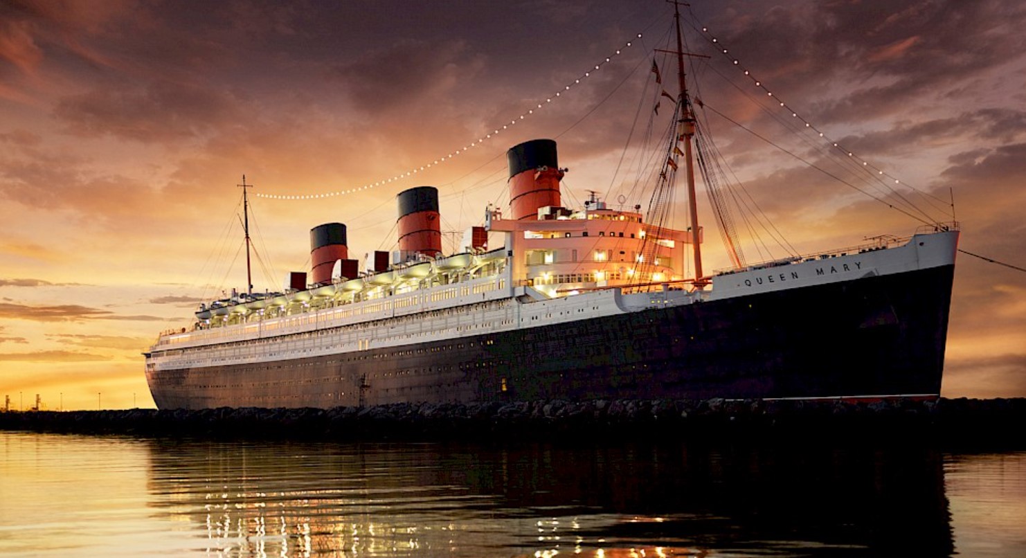 Discover the old-time beauty of The Queen Mary