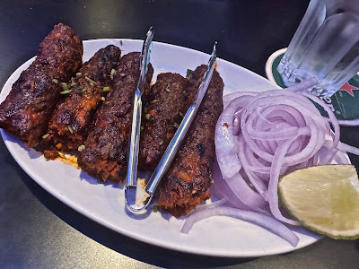 Bombay Dining, seekh kebab