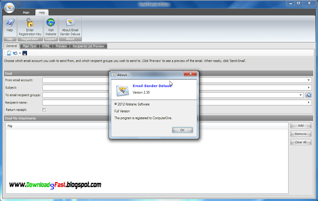 Email Sender Deluxe 2.35 Full Version