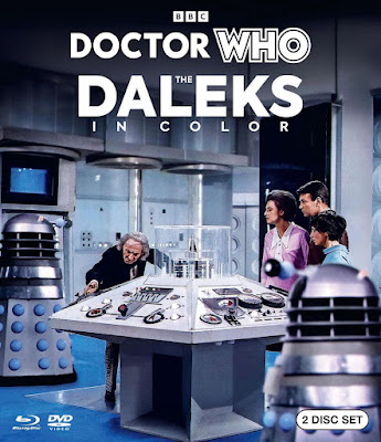 Doctor Who The Daleks In Colour Bluray